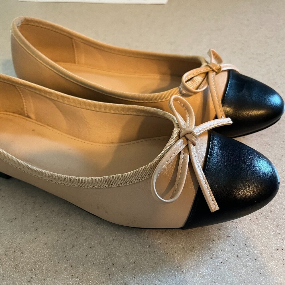 Cap Toe Flats